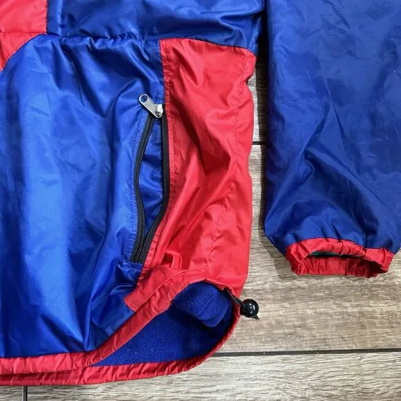 Vintage The North Face Color Block Reversible Pullover size Medium Anorak Jacket